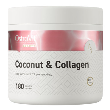 Marine Collagen + Coconut MCT Oil 180 capsules