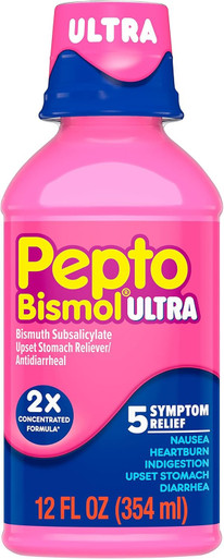 Bismol 12 oz 354ml Ultra Liquid - UNFLAVOURED