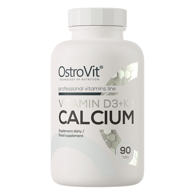 Vitamin D3 + K2 + Calcium 90 tabs