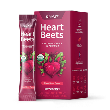 Heart Beets Organic Beets (Stick Packs)