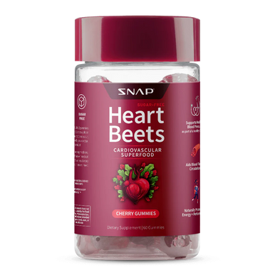 Heart Beets Gummies (Sugar Free) - Cherry