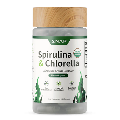 Spirulina + Chlorella - Alkalizing Greens Complex