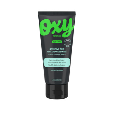 Sensitive Skin Acne Cream Cleanser, Benzoyl Peroxide - 148ml
