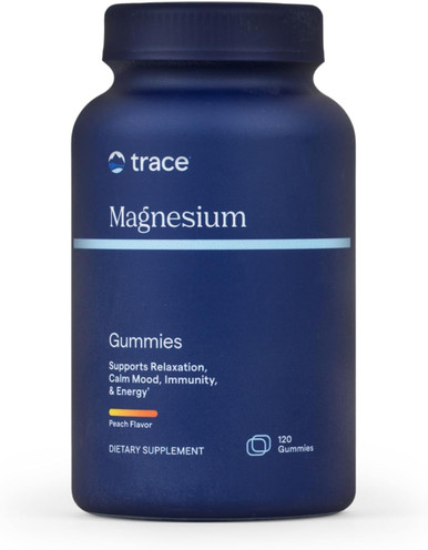 Magnesium Gummies - Peach - 120 Gummies