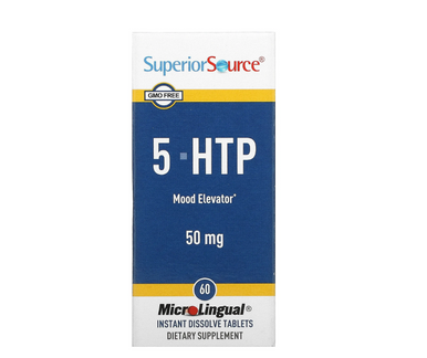 5-HTP, 50 mg, 60 MicroLingual Instant Dissolve Tablets