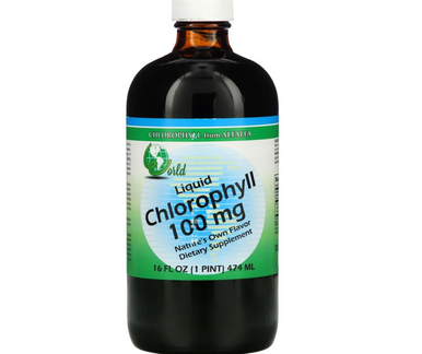 World Organics Liquid Chlorophyll (100mg) 16 fl.oz