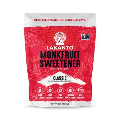 Monkfruit Sweetener with Erythritol Classic 235g