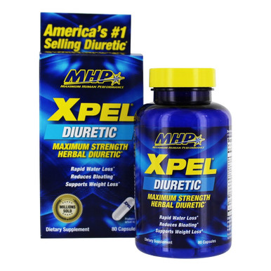 MHP Xpel - Maximum Strength Herbal Diuretic 80 caps