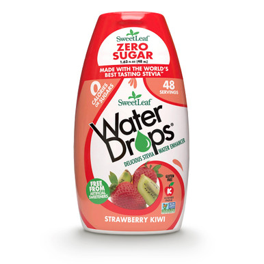 Water Drops Strawberry Kiwi 48ml