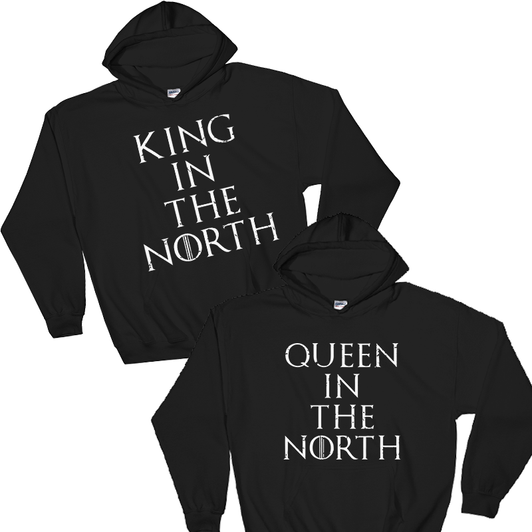 North King and Queen Fekete pulóver csomag North King and Queen Fekete pulóver csomag