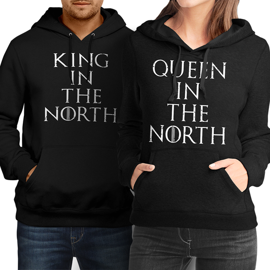 North King and Queen Fekete pulóver csomag North King and Queen Fekete pulóver csomag