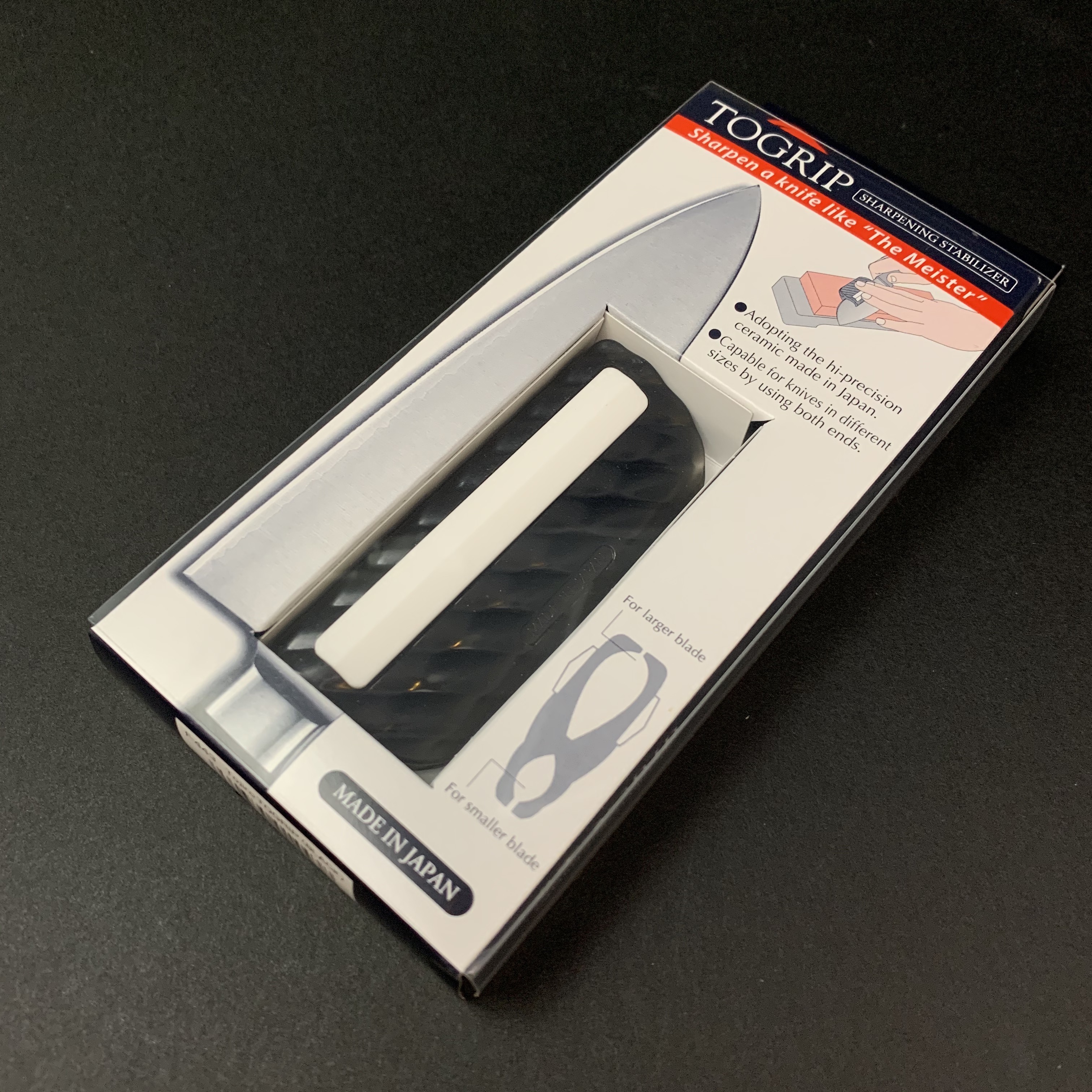 TOJIRO TOGRIP Polypropylene Resin Knife Sharpening Guide - Globalkitchen  Japan