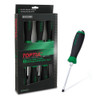 Toptul GAAE0613 Go-Thru Slotted Phillips Screwdriver Set 6pcs