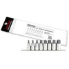 Toptul GBAG0801 Hex Bit Socket Rail Set 1/2" 8pcs