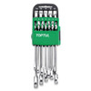 Toptul GSCQ1201 Pro Ratchet Combination Wrench Set 12pcs