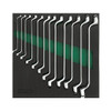 Toptul GVC1202 Double Ring 75 Offset Wrench Set 12pcs