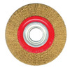Linishall WW8-1 Wire Brush Wheel Brass 25 x 200mm (8")