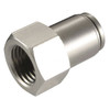 IFS 21-M010-0604 Push Fit 6mm Female 1/4" BSP
