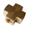 IFS 0137-02 Female 4 Way Cross 1/8" BSP