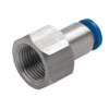 IFS 20-M010-0604 Push Fit 6mm Female 1/4" BSP