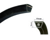 Jag Pneumatics B84 V Belt Total Omniforce