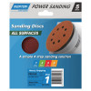 Norton 66623378420 Sanding Discs Velcro P40 150mm 5pcs