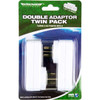 Ultracharge UR100/2 Double Adaptor Twin Pack
