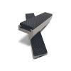Dawn 32100 Magnetic Aluminum Jaws with Rubber Inner 100mm (4")
