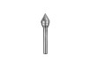 Carbitool PM501005 Carbide Taper Burr 3/4"