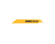 DeWalt DW4813 Bi-Metal Recipro Saw Blades 150mm (6") x 24 TPI (5x)