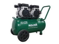 Rolair JC50WH Ultra Quiet 3HP 50L Oil Free Air Compressor