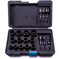 SureTorq 04401902 Impact Damaged Nut & Bolt Extractor Set 19pcs