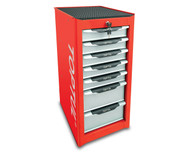 Toptul TBAI0702 Side Cabinet Red 7 Drawer