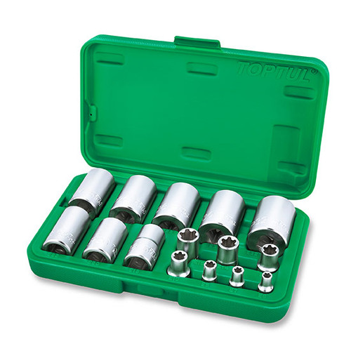 Toptul GAAI1501 Torx Plus® EP Socket Set 15pcs