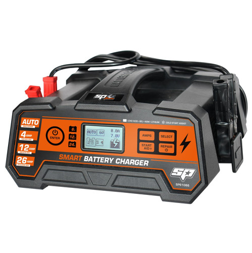 SP Tools SP61086 Smart Battery Charger Multi Volt