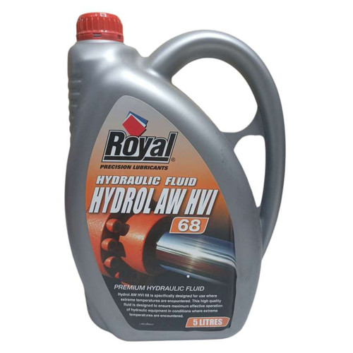 Royal 51404005 Hydrol HVI68 Hydraulic Fluid 5L