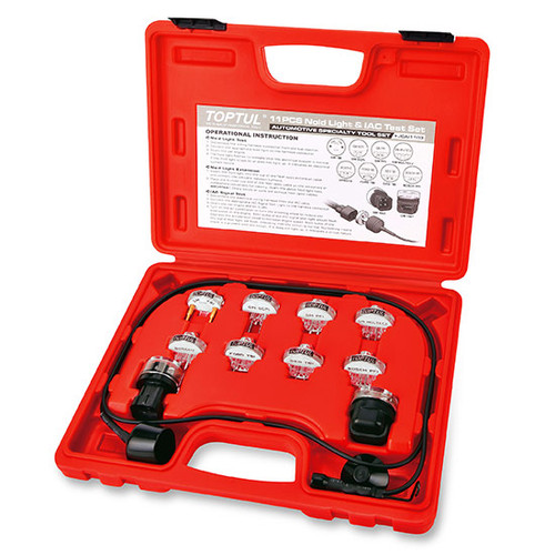 Toptul JGAI1103 Noid Light & IAC Test Set 11pcs