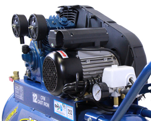 Jag Pneumatics SUPERCAT12 Air Compressor 12CFM Cast Iron Pump 58L Jag Pneumatics SUPERCAT12 Air Compressor 12CFM Cast Iron Pump 58L