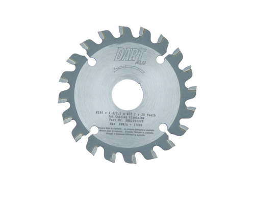 Dart DMB1002220 Aluminium Milling 100mm (4") x 22mm x 20T