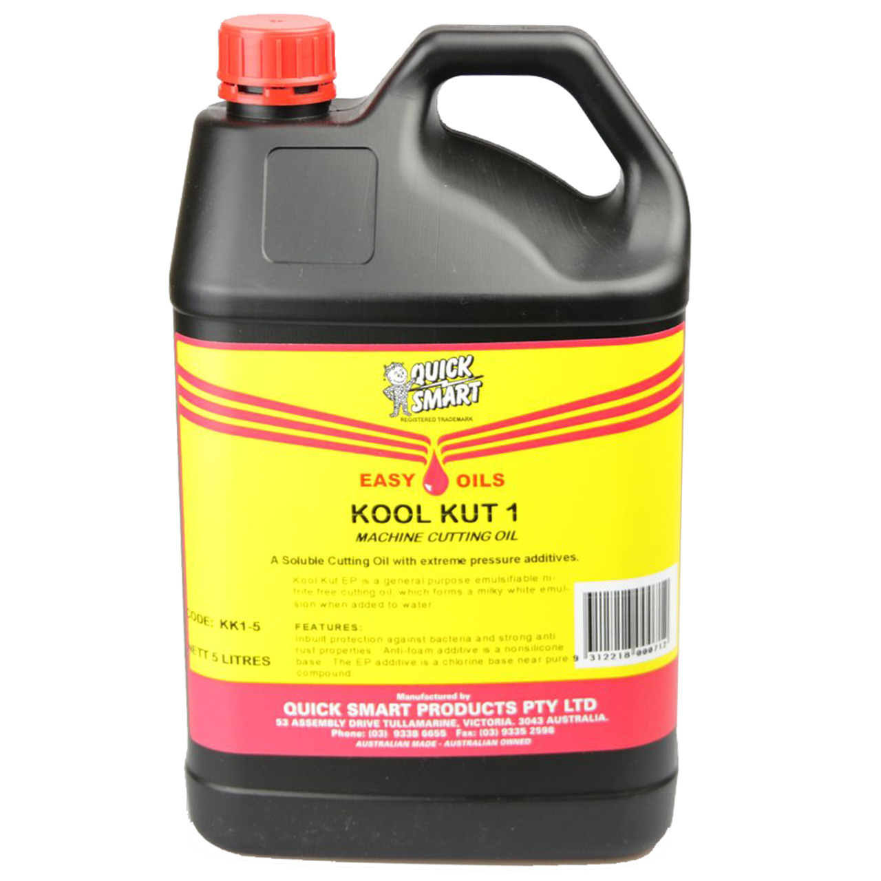 Quick Smart KK15 Kool Kut Machine Cutting Oil 5L