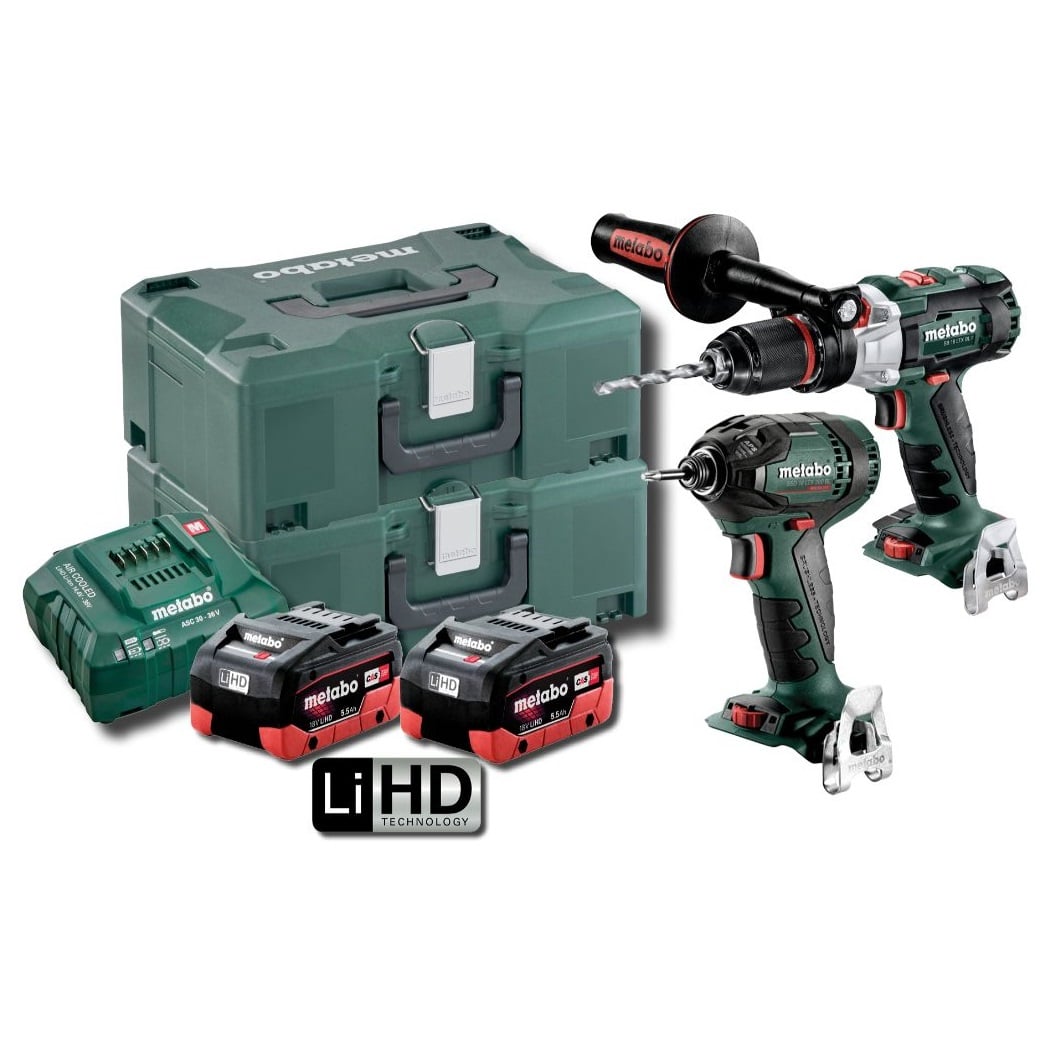 Metabo AU68901855 Brushless Hammer Drill Driver Impact Driver