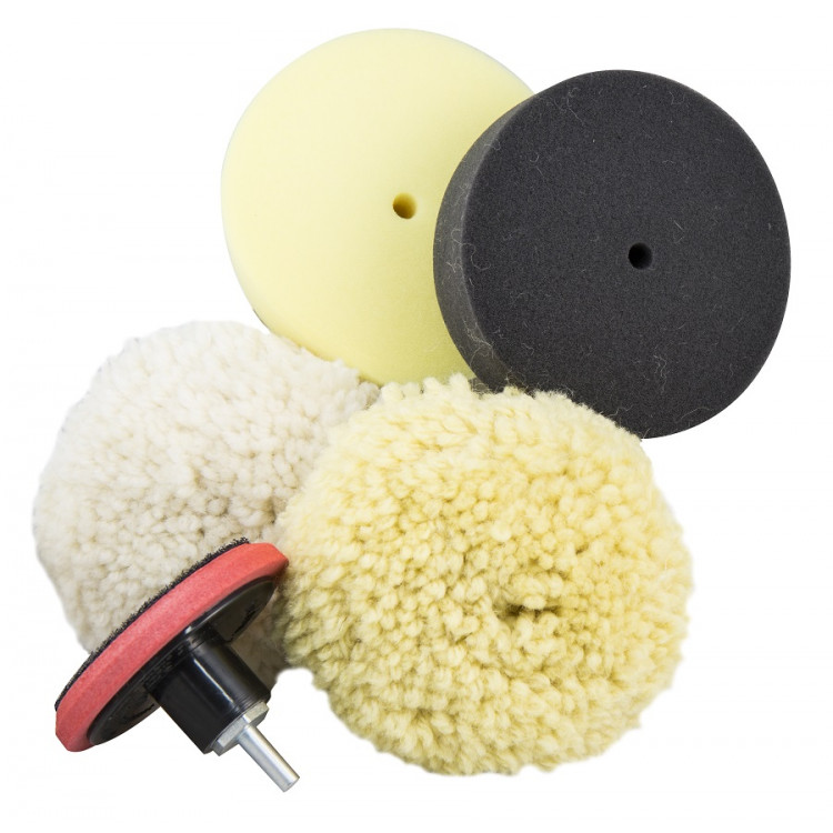 Velocity V0821 Polishing Kit 75mm (3") 5pcs Audel Tools Dandenong