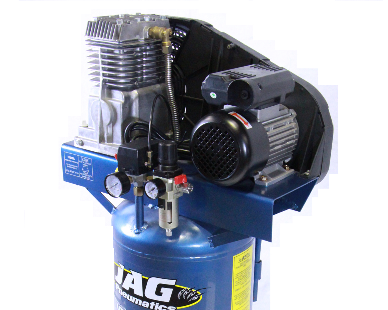 Jag Pneumatics TD3060VA Air Compressor Vertical 12cfm 155PSI