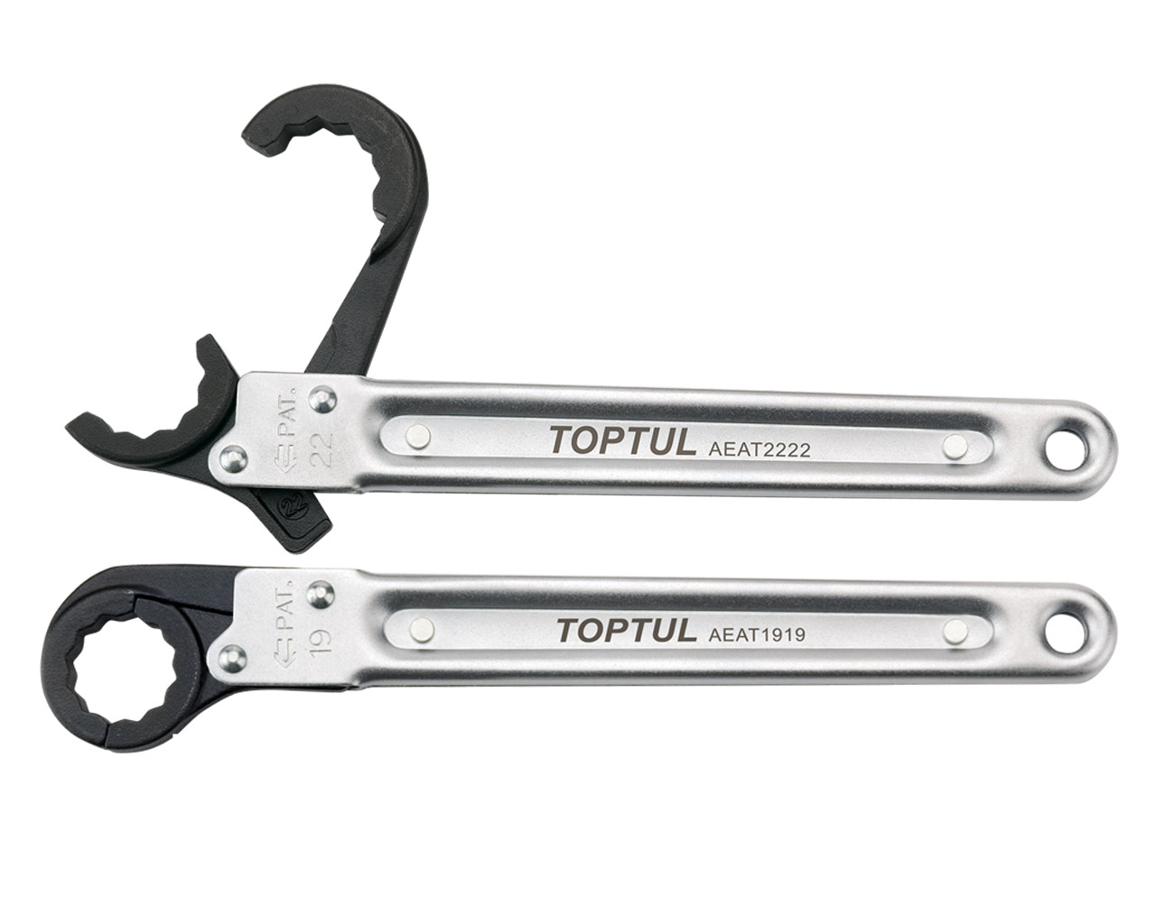 Toptul AEAT1010 OpenEnd Ratcheting Spanner 10mm