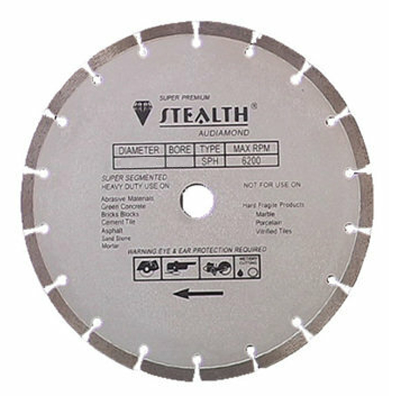 VFT SP150H Stealth Segmented Diamond 