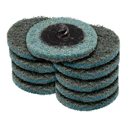 Geiger 75mm Quick-Lock Ceramic Sanding Disc 10 Pack 60 Grit AB22013S60CP