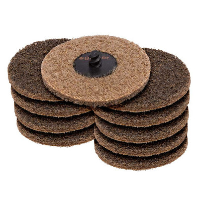 Geiger 50mm Quick-Lock Ceramic Sanding Disc 10 Pack 60 Grit AB22012S60CP