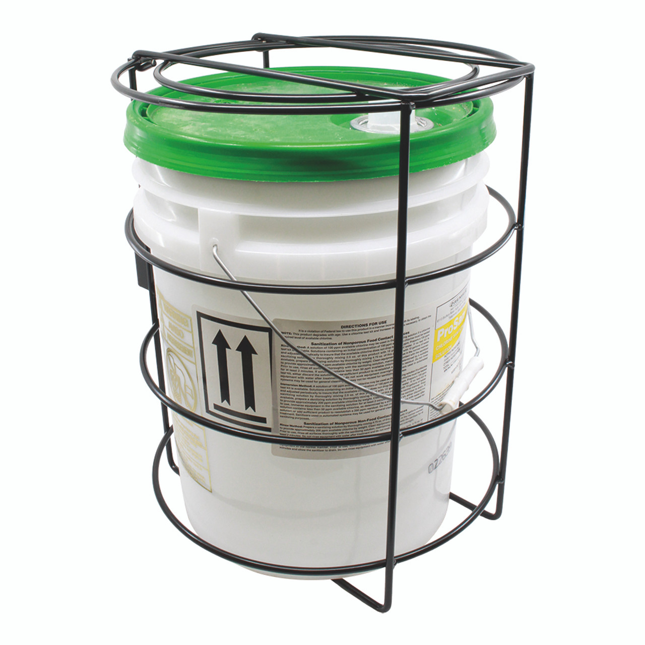 5 Gallon Bucket Safe-Locking Rack - Dishmachine Tubing & Parts