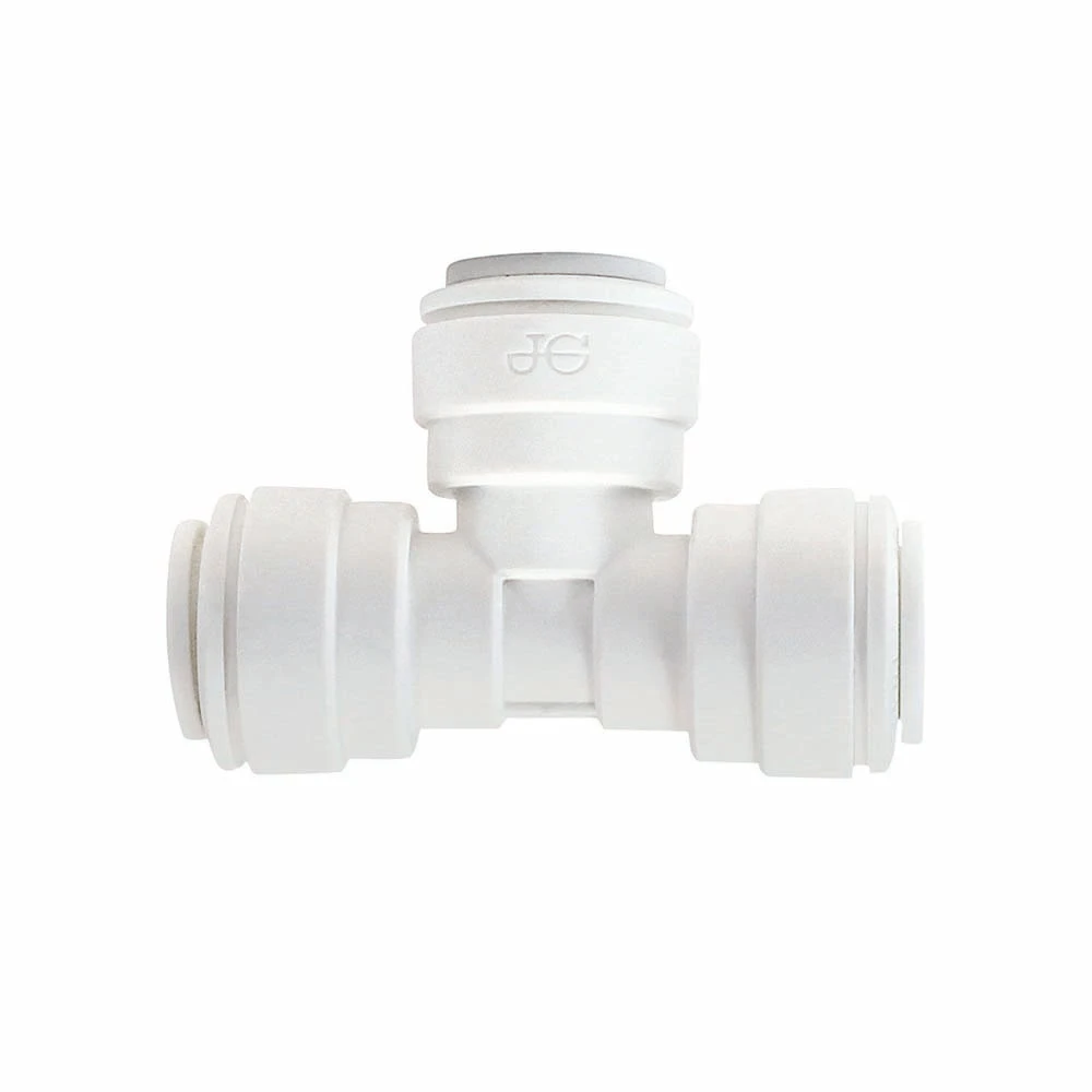 John Guest 1/4" Tee Quick Connect Union Connector – Chemical Resistant