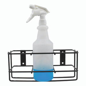 Spray Bottle Rack - Mounts to wall - Holds up to 3 Spray Bottles